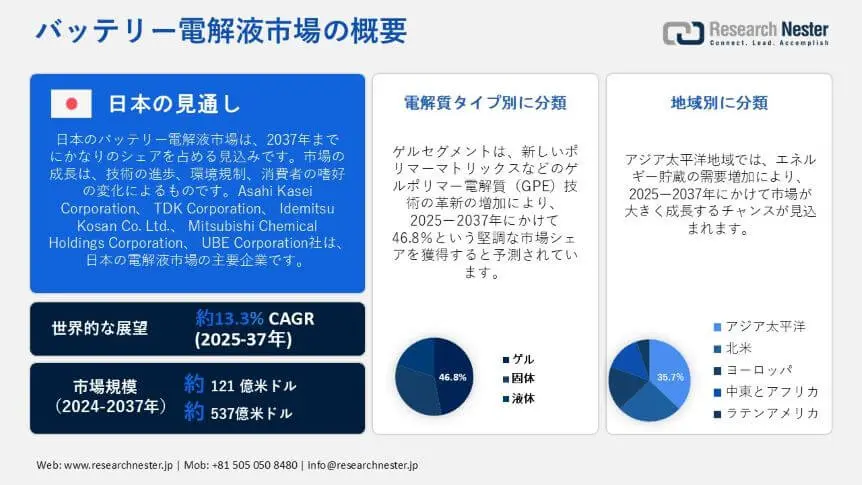 Battery Electrolyte Market Overvie